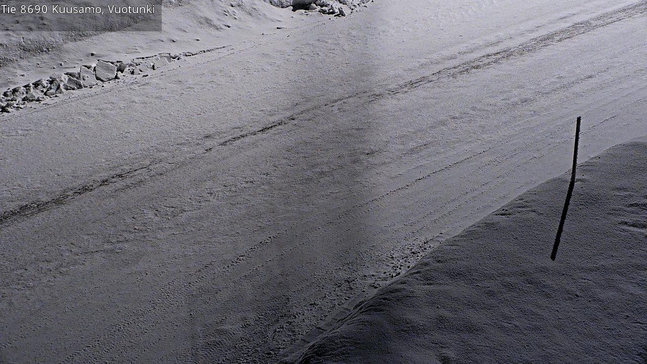 Kelikamerat Kuva Tie 8690 Kuusamo, Vuotunki, Kuusamo, Pohjois-Pohjanmaa