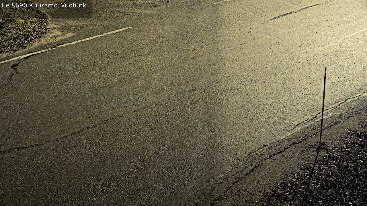 Kelikamerat Kuva Tie 8690 Kuusamo, Vuotunki, Kuusamo, Pohjois-Pohjanmaa