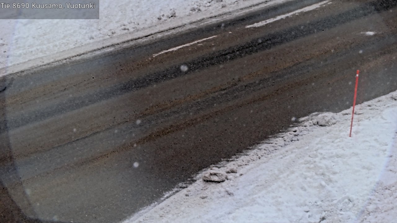 Kelikamerat Kuva Tie 8690 Kuusamo, Vuotunki, Kuusamo, Pohjois-Pohjanmaa