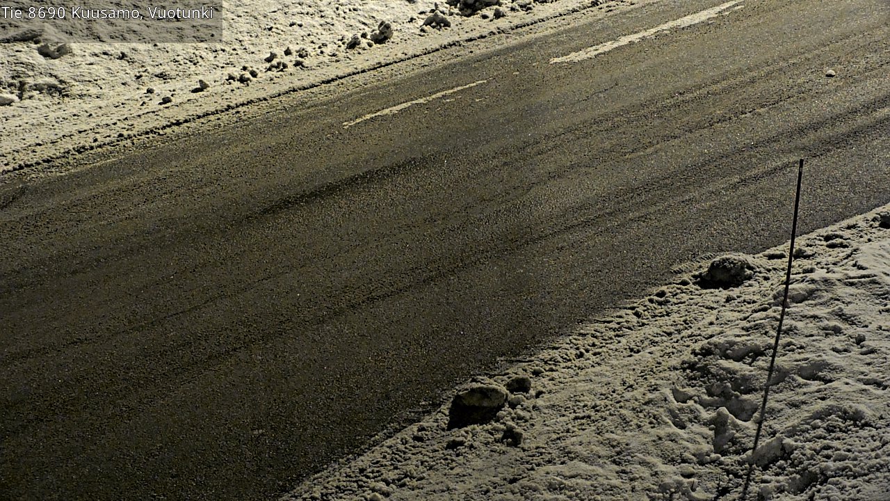 Kelikamerat Kuva Tie 8690 Kuusamo, Vuotunki, Kuusamo, Pohjois-Pohjanmaa