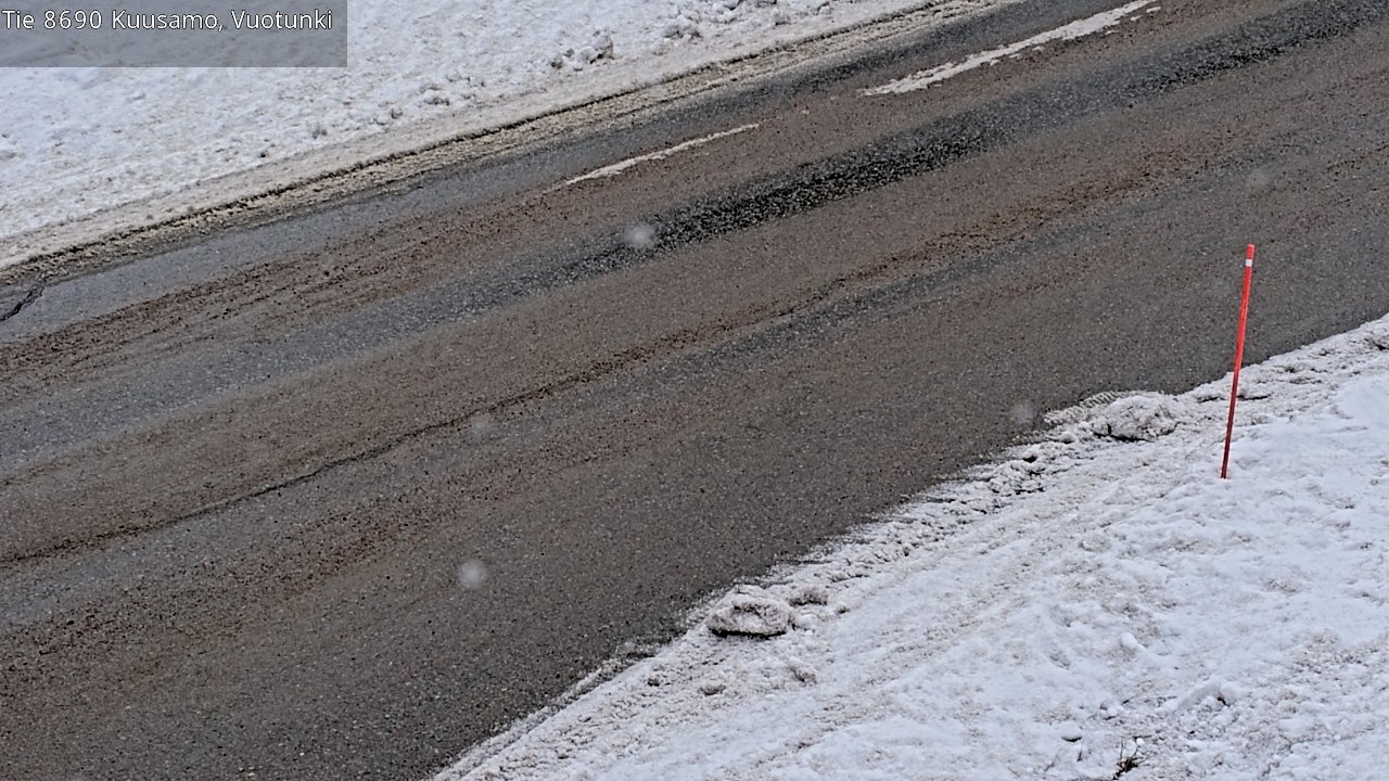 Kelikamerat Kuva Tie 8690 Kuusamo, Vuotunki, Kuusamo, Pohjois-Pohjanmaa