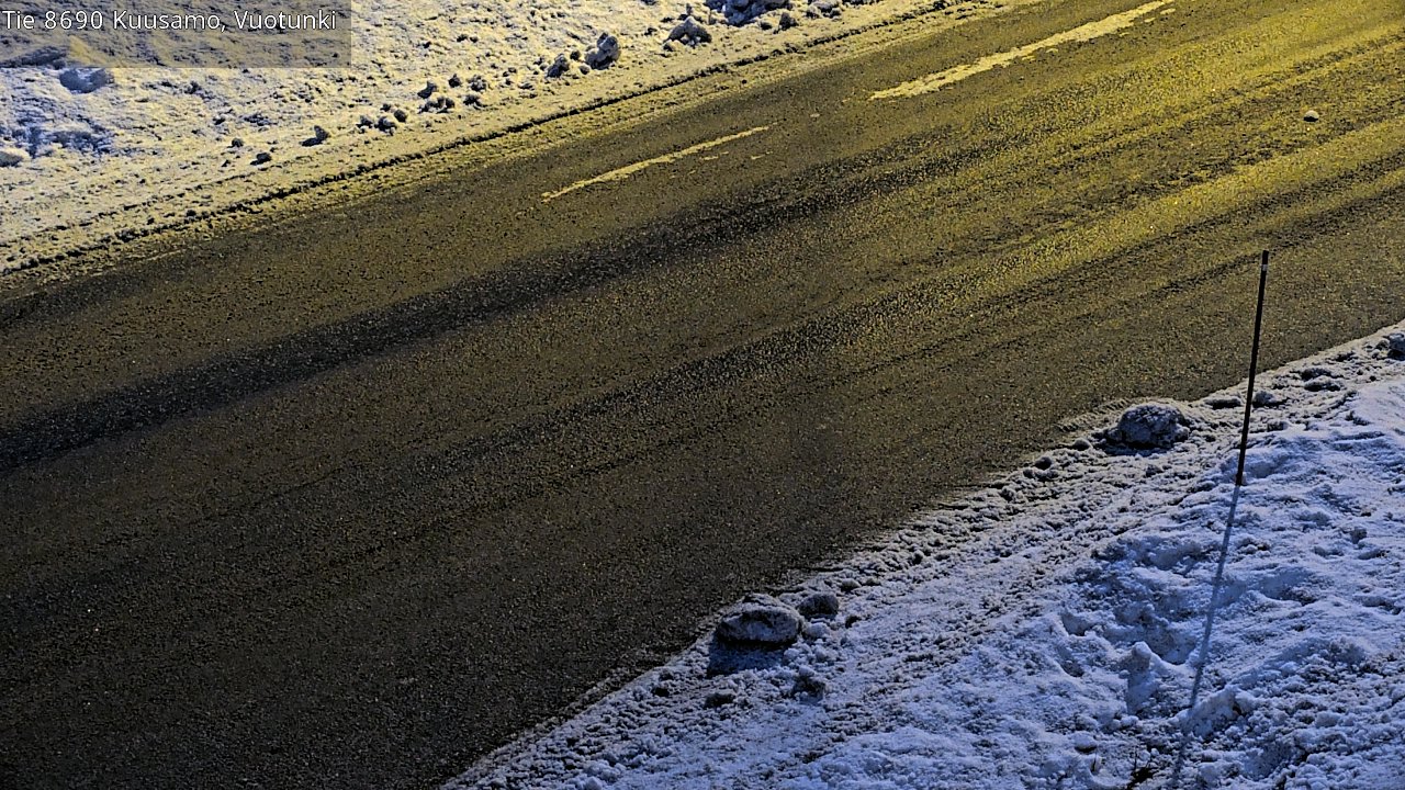 Kelikamerat Kuva Tie 8690 Kuusamo, Vuotunki, Kuusamo, Pohjois-Pohjanmaa