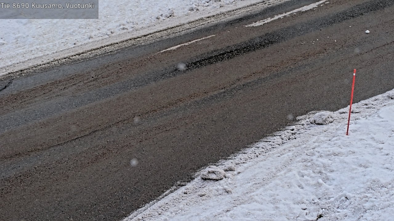 Kelikamerat Kuva Tie 8690 Kuusamo, Vuotunki, Kuusamo, Pohjois-Pohjanmaa