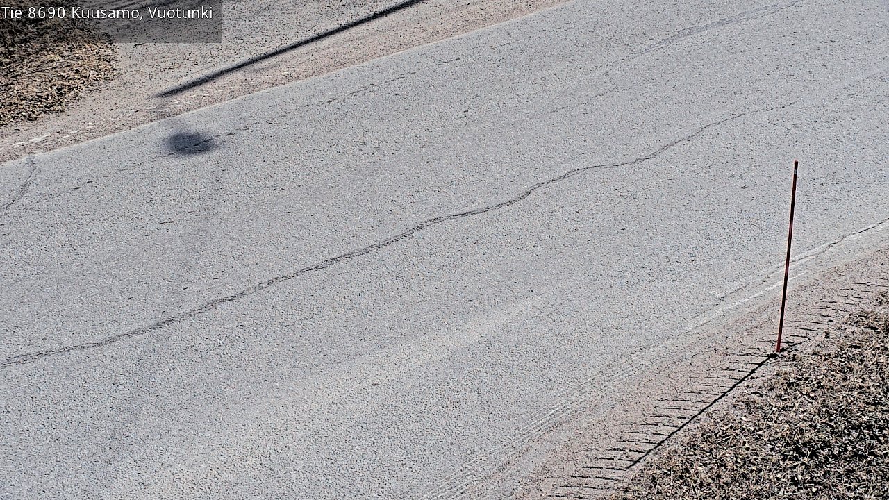 Weather Camera Image Väg 8690 Kuusamo, Vuotunki, Kuusamo, Pohjois-Pohjanmaa