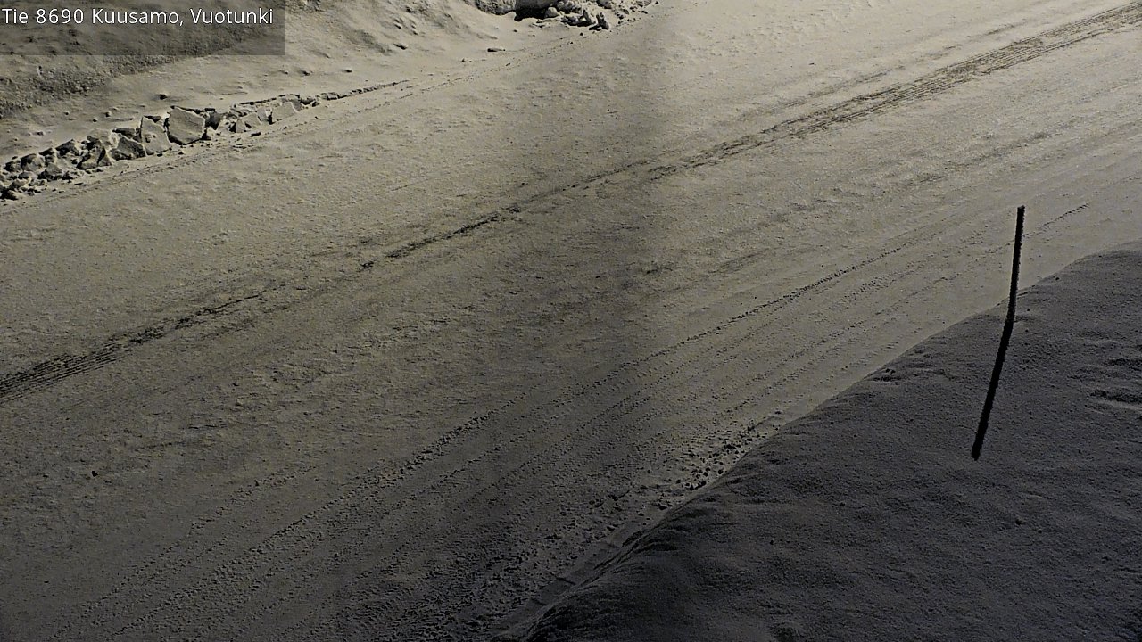 Kelikamerat Kuva Tie 8690 Kuusamo, Vuotunki, Kuusamo, Pohjois-Pohjanmaa