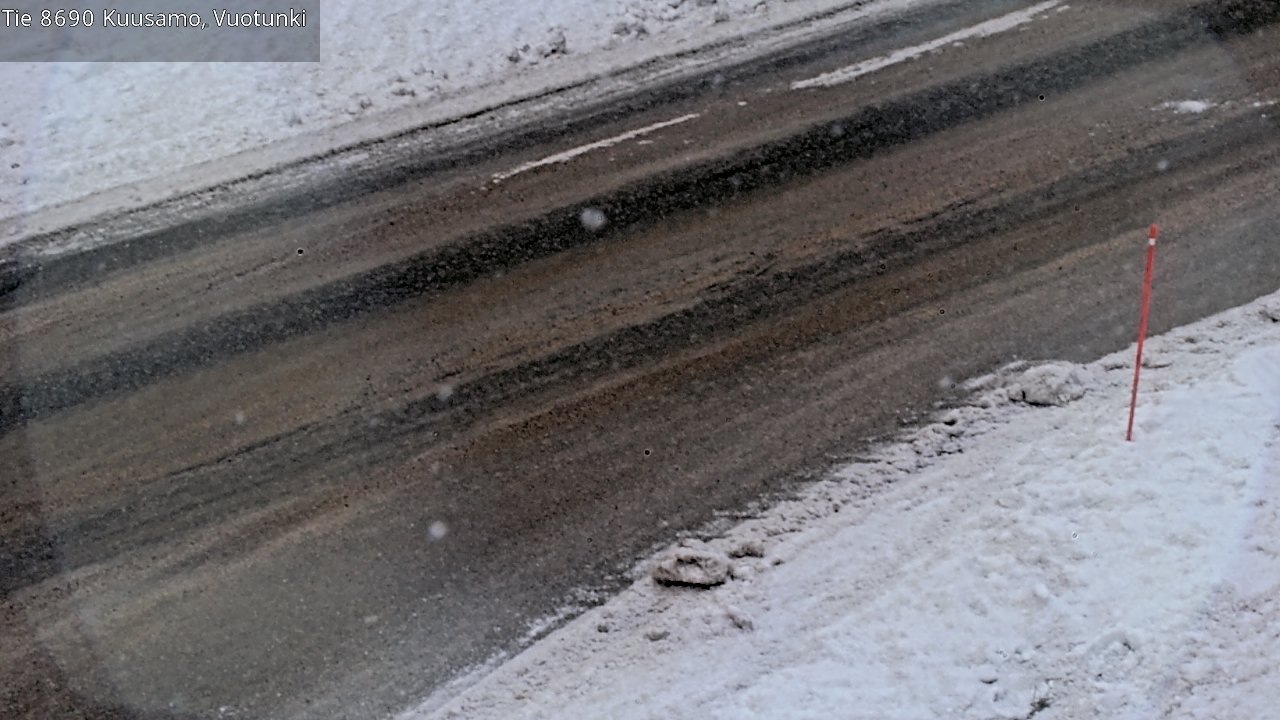 Kelikamerat Kuva Tie 8690 Kuusamo, Vuotunki, Kuusamo, Pohjois-Pohjanmaa