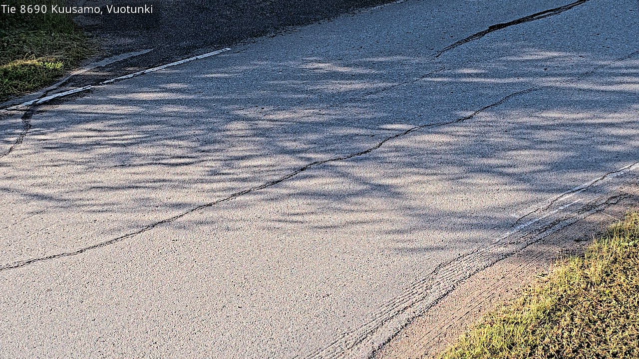 Weather Camera Image Road 8690 Kuusamo, Vuotunki, Kuusamo, Pohjois-Pohjanmaa