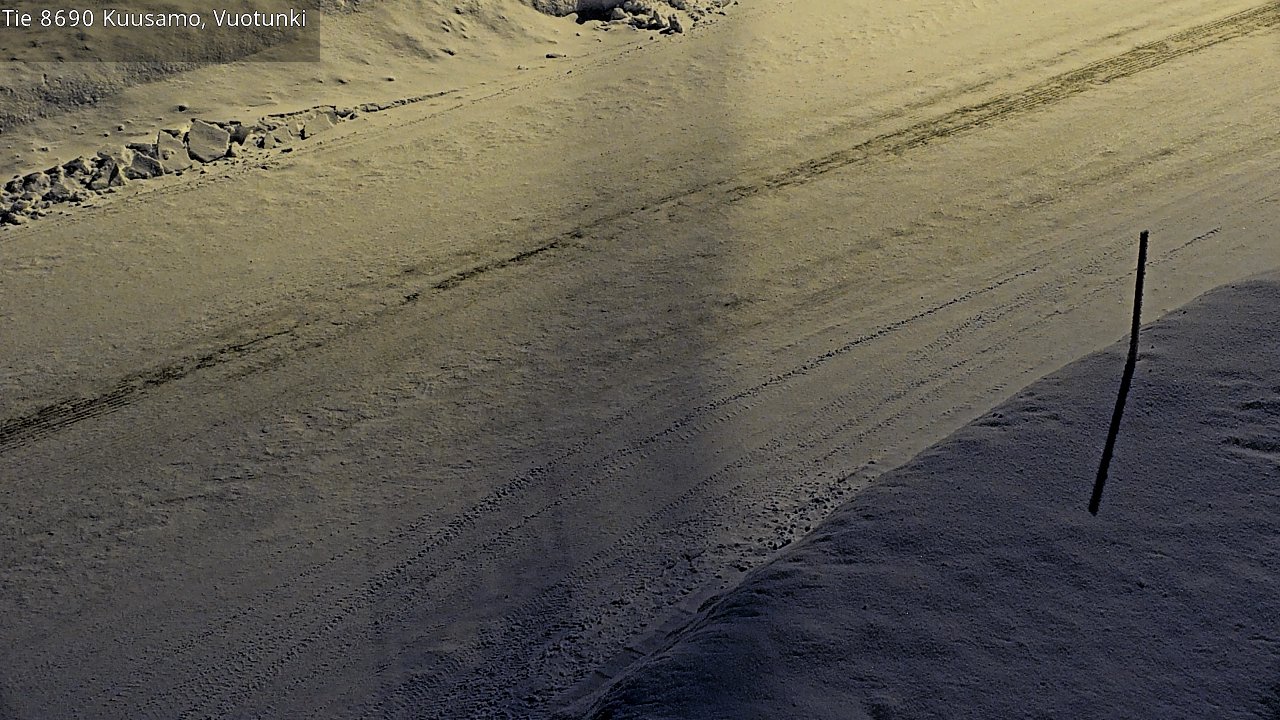 Kelikamerat Kuva Tie 8690 Kuusamo, Vuotunki, Kuusamo, Pohjois-Pohjanmaa