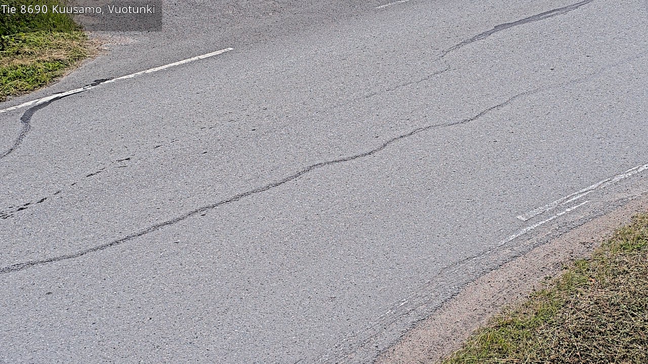 Weather Camera Image Road 8690 Kuusamo, Vuotunki, Kuusamo, Pohjois-Pohjanmaa