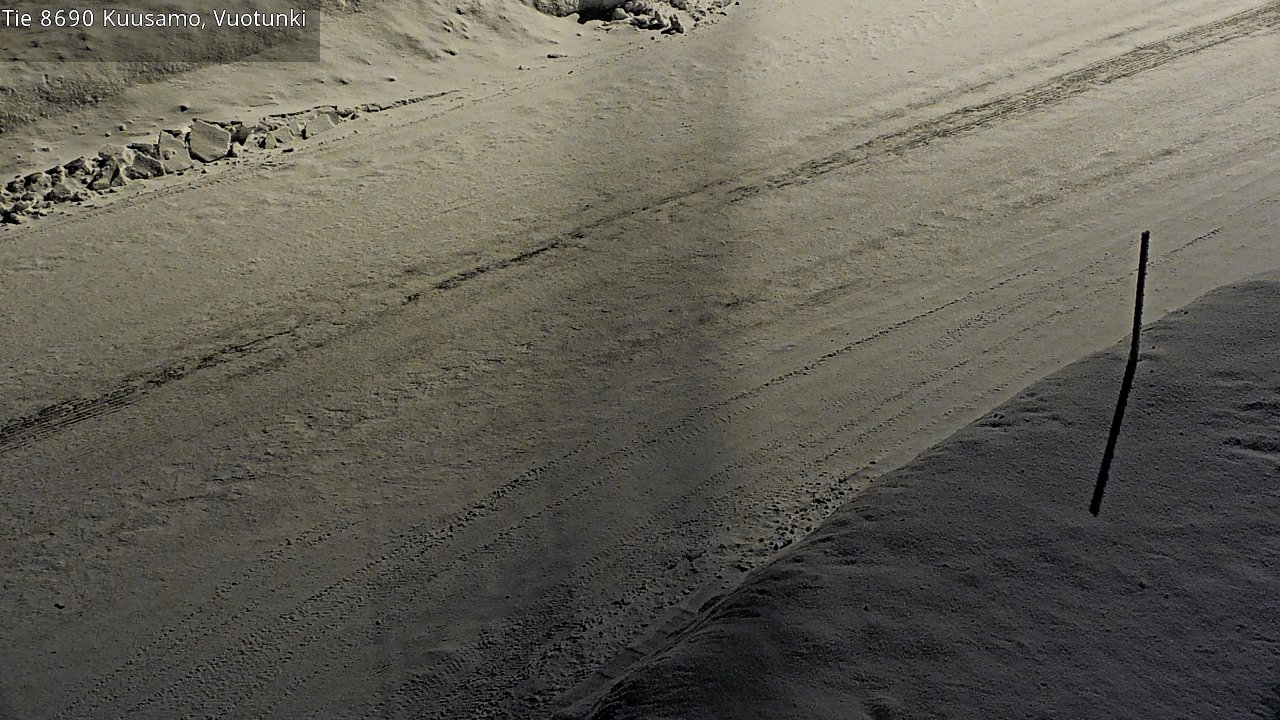 Kelikamerat Kuva Tie 8690 Kuusamo, Vuotunki, Kuusamo, Pohjois-Pohjanmaa