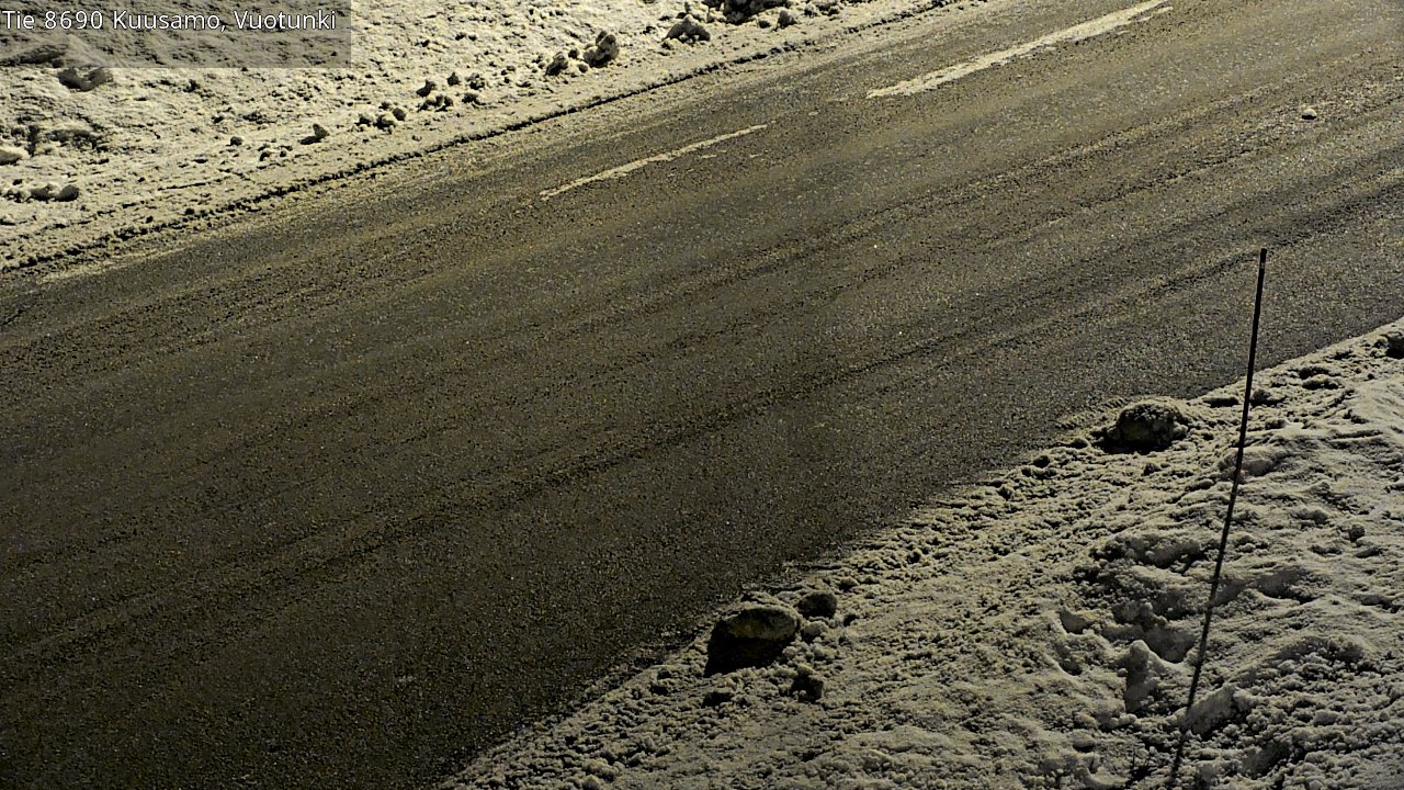 Kelikamerat Kuva Tie 8690 Kuusamo, Vuotunki, Kuusamo, Pohjois-Pohjanmaa