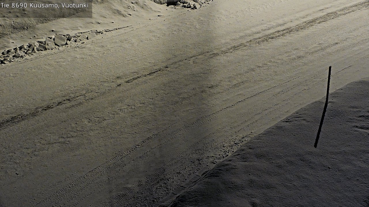Kelikamerat Kuva Tie 8690 Kuusamo, Vuotunki, Kuusamo, Pohjois-Pohjanmaa