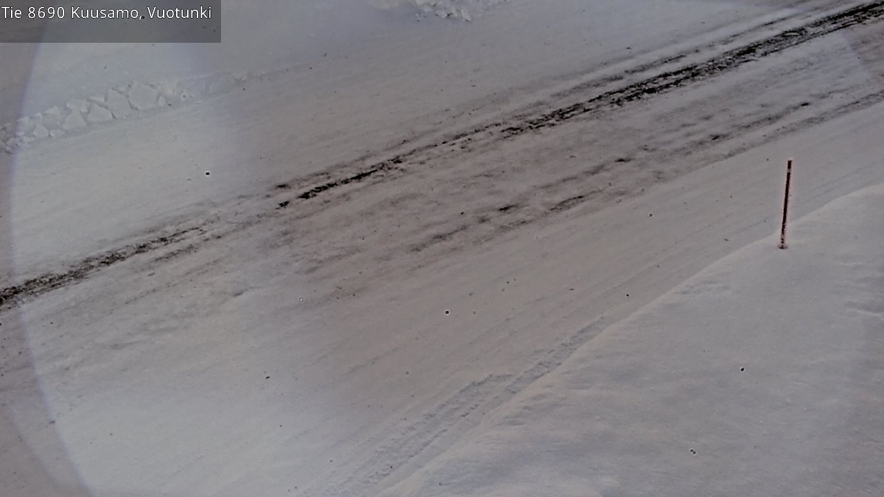 Kelikamerat Kuva Tie 8690 Kuusamo, Vuotunki, Kuusamo, Pohjois-Pohjanmaa