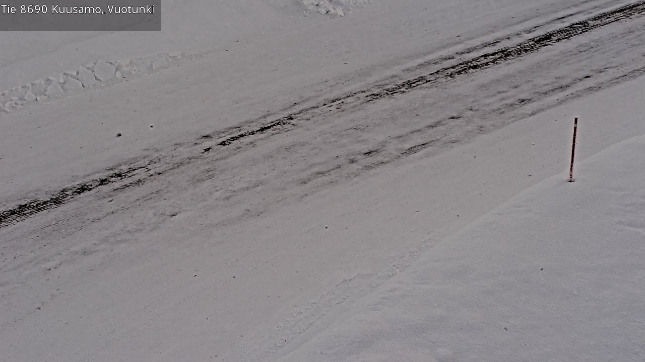 Kelikamerat Kuva Tie 8690 Kuusamo, Vuotunki, Kuusamo, Pohjois-Pohjanmaa