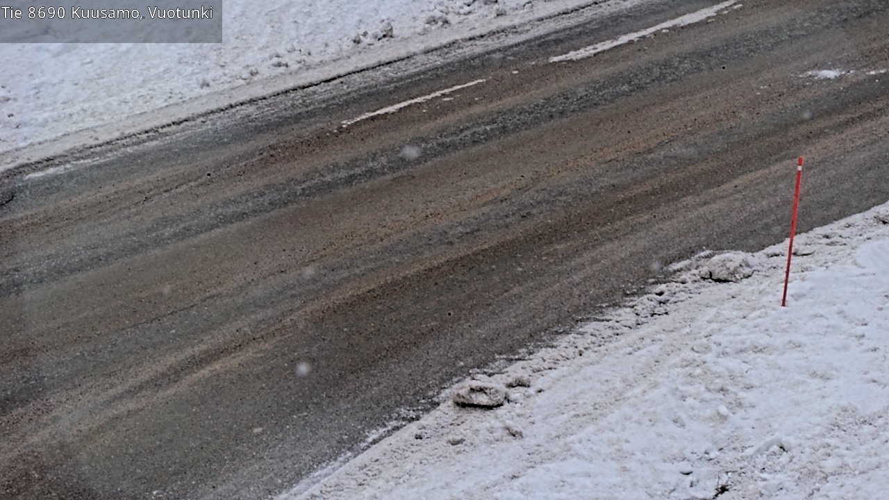 Kelikamerat Kuva Tie 8690 Kuusamo, Vuotunki, Kuusamo, Pohjois-Pohjanmaa