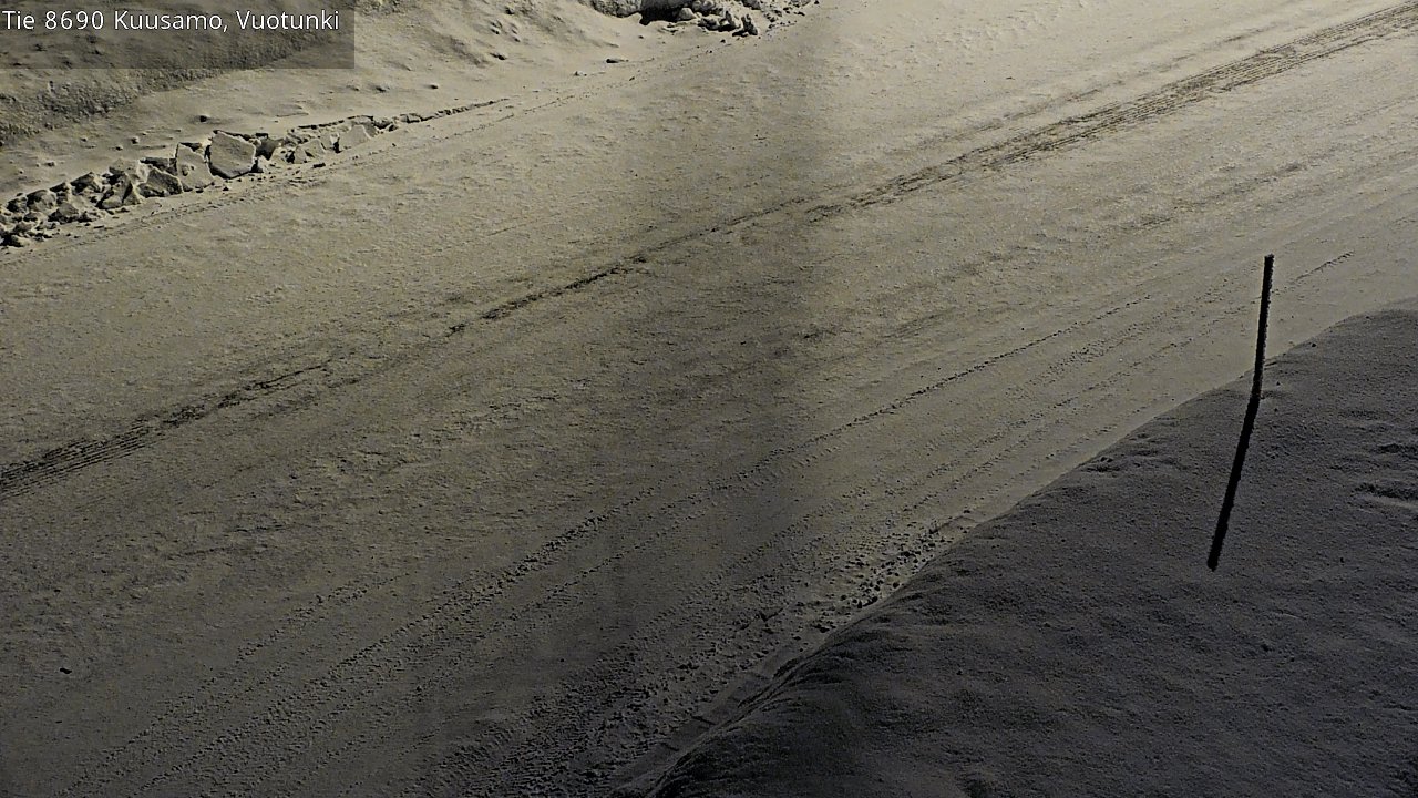 Kelikamerat Kuva Tie 8690 Kuusamo, Vuotunki, Kuusamo, Pohjois-Pohjanmaa