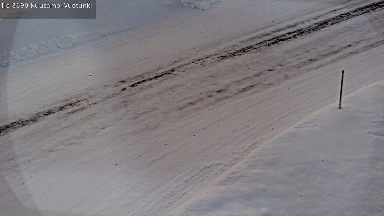 Kelikamerat Kuva Tie 8690 Kuusamo, Vuotunki, Kuusamo, Pohjois-Pohjanmaa