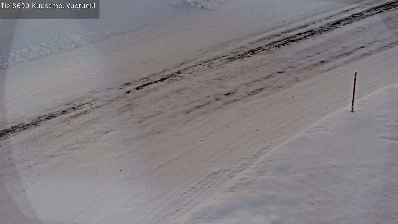 Kelikamerat Kuva Tie 8690 Kuusamo, Vuotunki, Kuusamo, Pohjois-Pohjanmaa