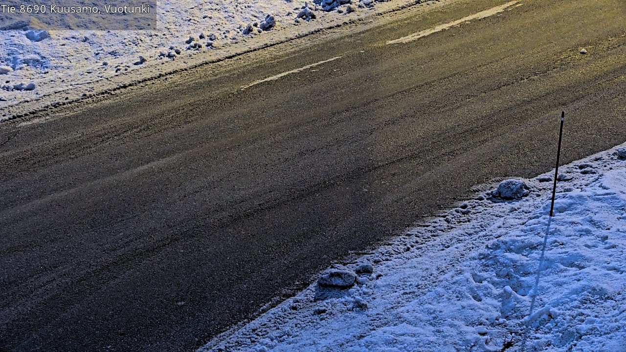 Kelikamerat Kuva Tie 8690 Kuusamo, Vuotunki, Kuusamo, Pohjois-Pohjanmaa