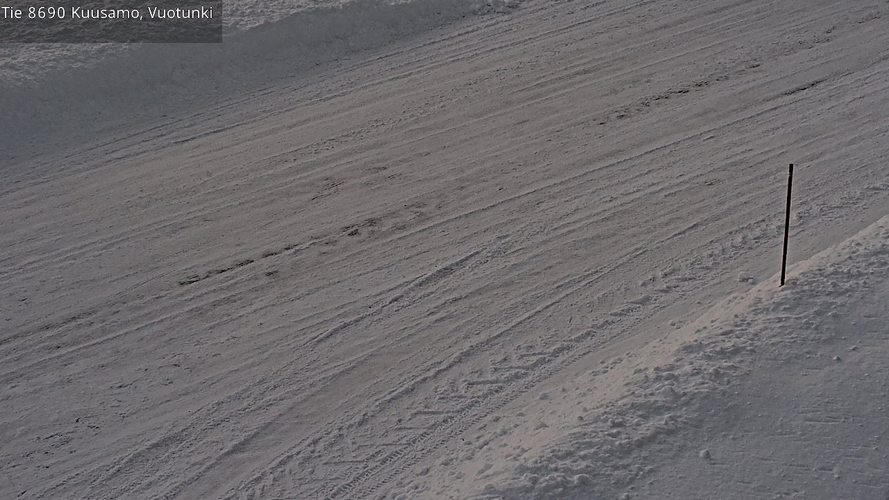 Weather Camera Image Road 8690 Kuusamo, Vuotunki, Kuusamo, Pohjois-Pohjanmaa