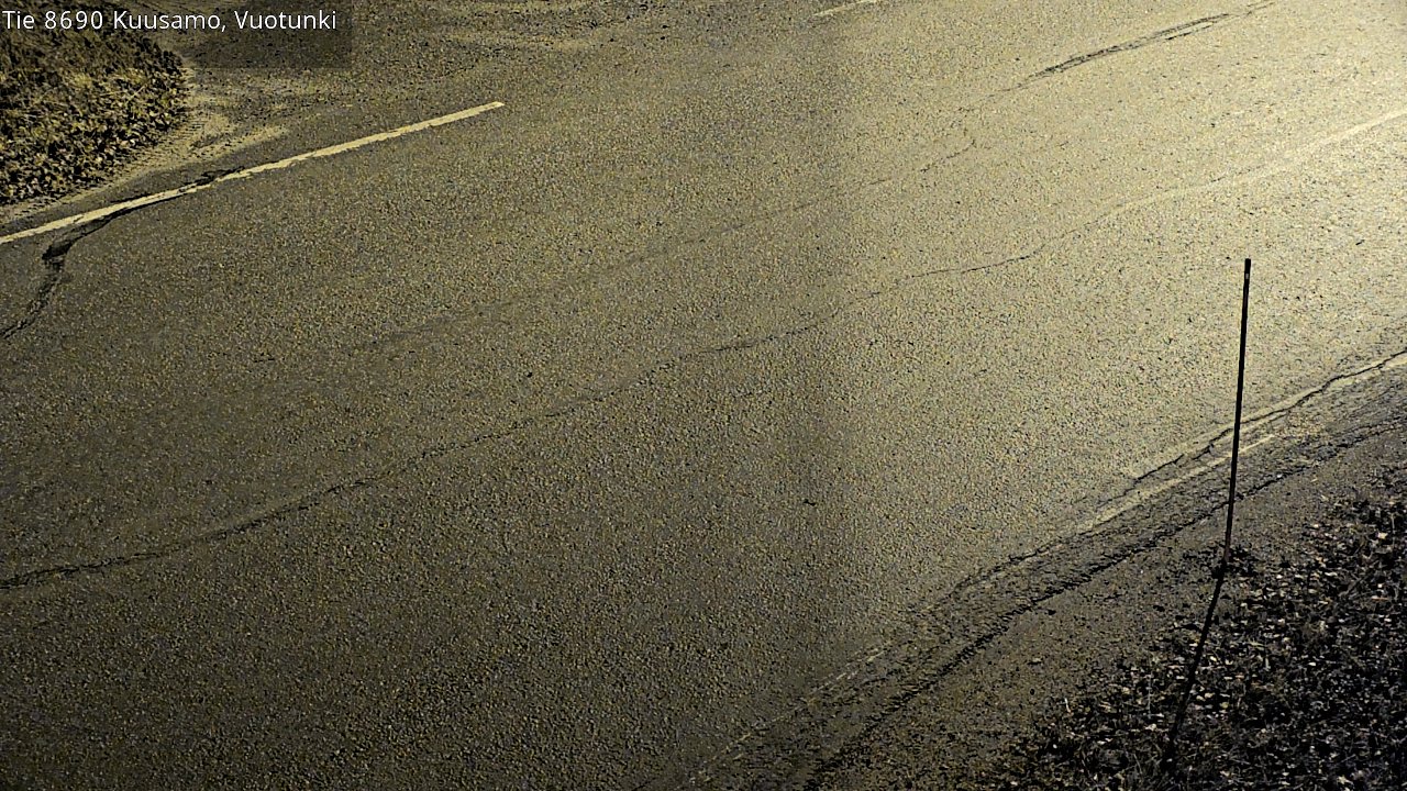 Kelikamerat Kuva Tie 8690 Kuusamo, Vuotunki, Kuusamo, Pohjois-Pohjanmaa