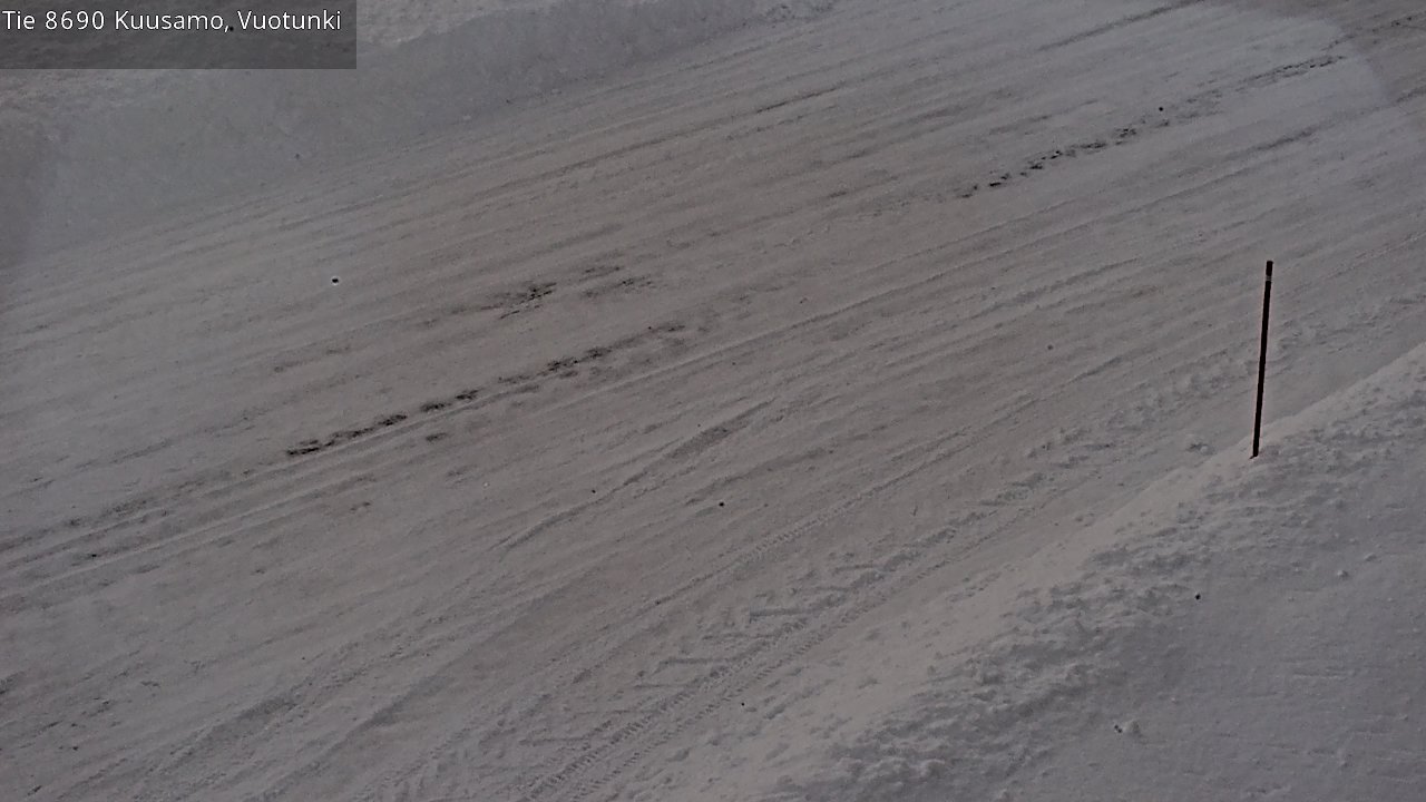 Weather Camera Image Road 8690 Kuusamo, Vuotunki, Kuusamo, Pohjois-Pohjanmaa