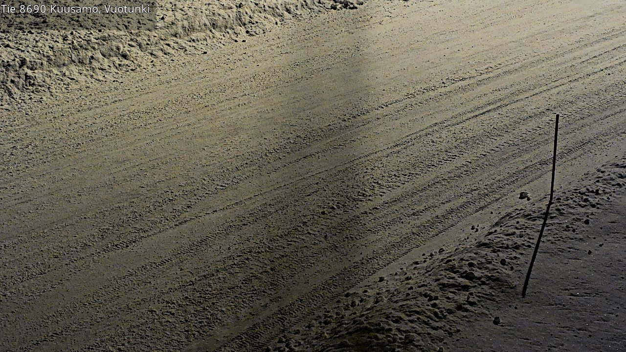 Weather Camera Image Road 8690 Kuusamo, Vuotunki, Kuusamo, Pohjois-Pohjanmaa