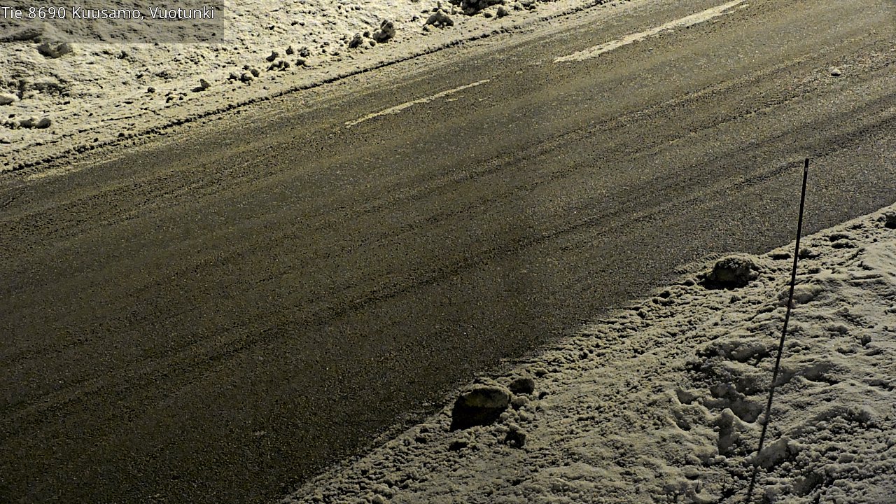 Kelikamerat Kuva Tie 8690 Kuusamo, Vuotunki, Kuusamo, Pohjois-Pohjanmaa