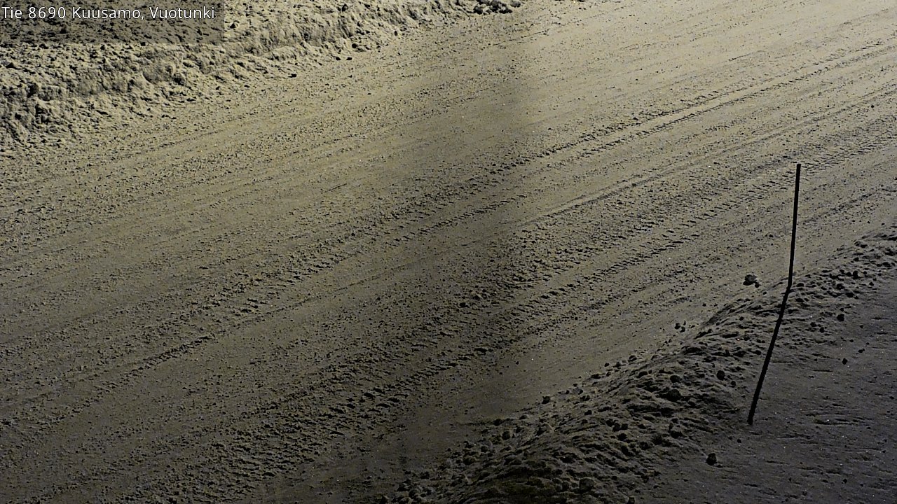 Weather Camera Image Road 8690 Kuusamo, Vuotunki, Kuusamo, Pohjois-Pohjanmaa