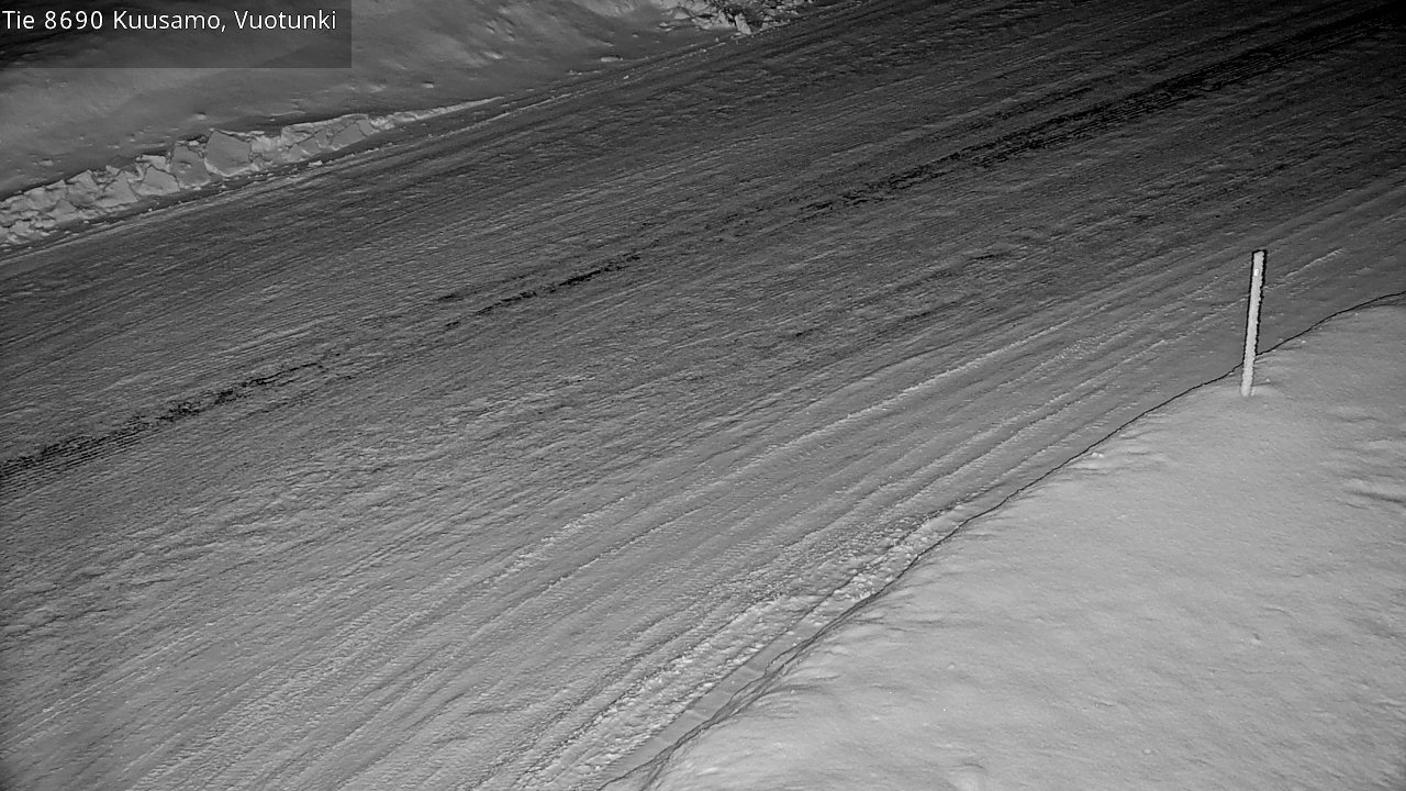 Kelikamerat Kuva Tie 8690 Kuusamo, Vuotunki, Kuusamo, Pohjois-Pohjanmaa