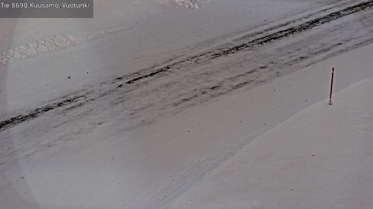 Kelikamerat Kuva Tie 8690 Kuusamo, Vuotunki, Kuusamo, Pohjois-Pohjanmaa