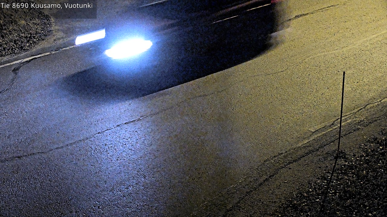 Kelikamerat Kuva Tie 8690 Kuusamo, Vuotunki, Kuusamo, Pohjois-Pohjanmaa