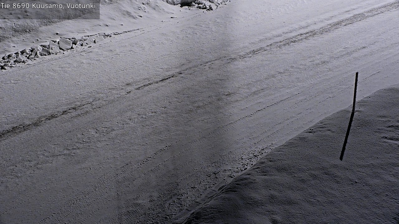 Kelikamerat Kuva Tie 8690 Kuusamo, Vuotunki, Kuusamo, Pohjois-Pohjanmaa