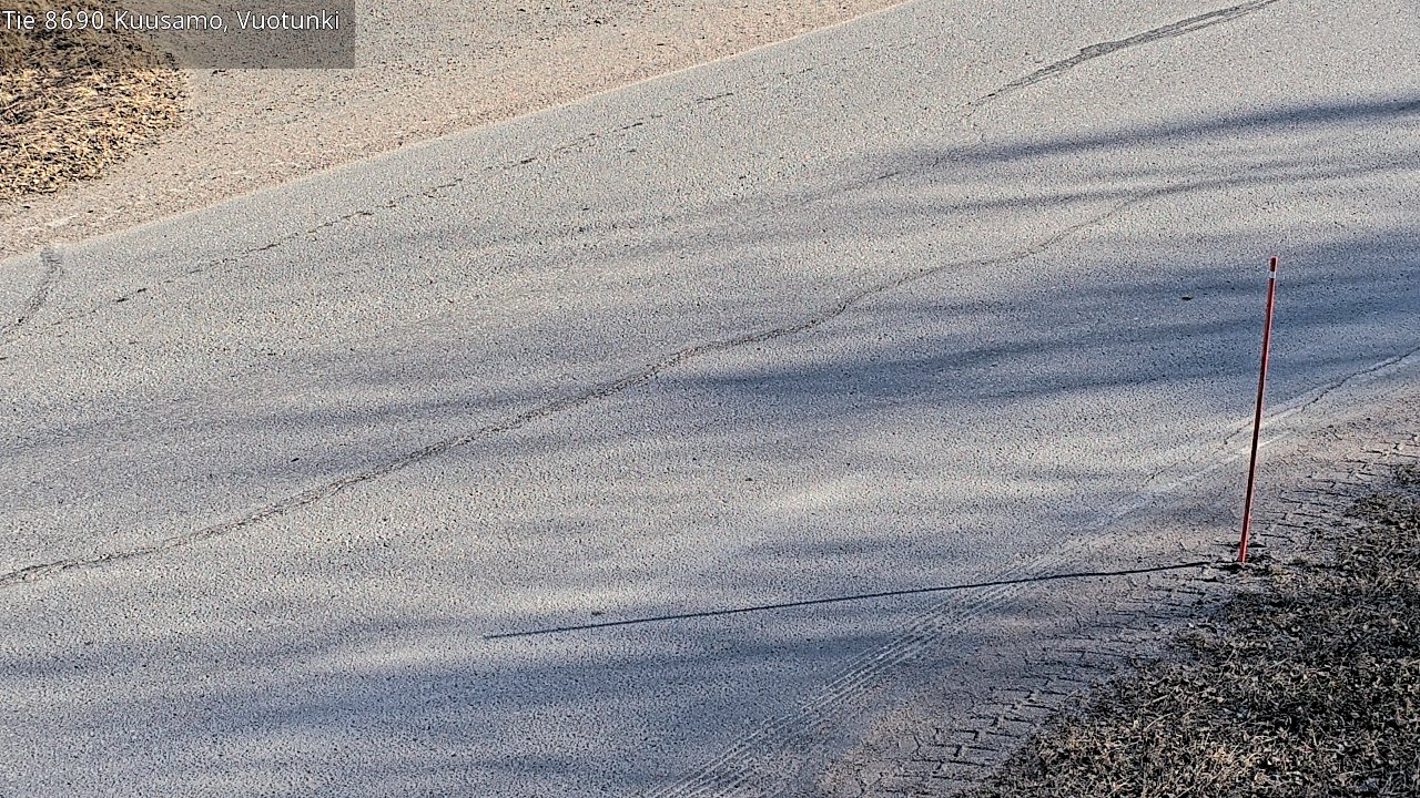 Weather Camera Image Väg 8690 Kuusamo, Vuotunki, Kuusamo, Pohjois-Pohjanmaa