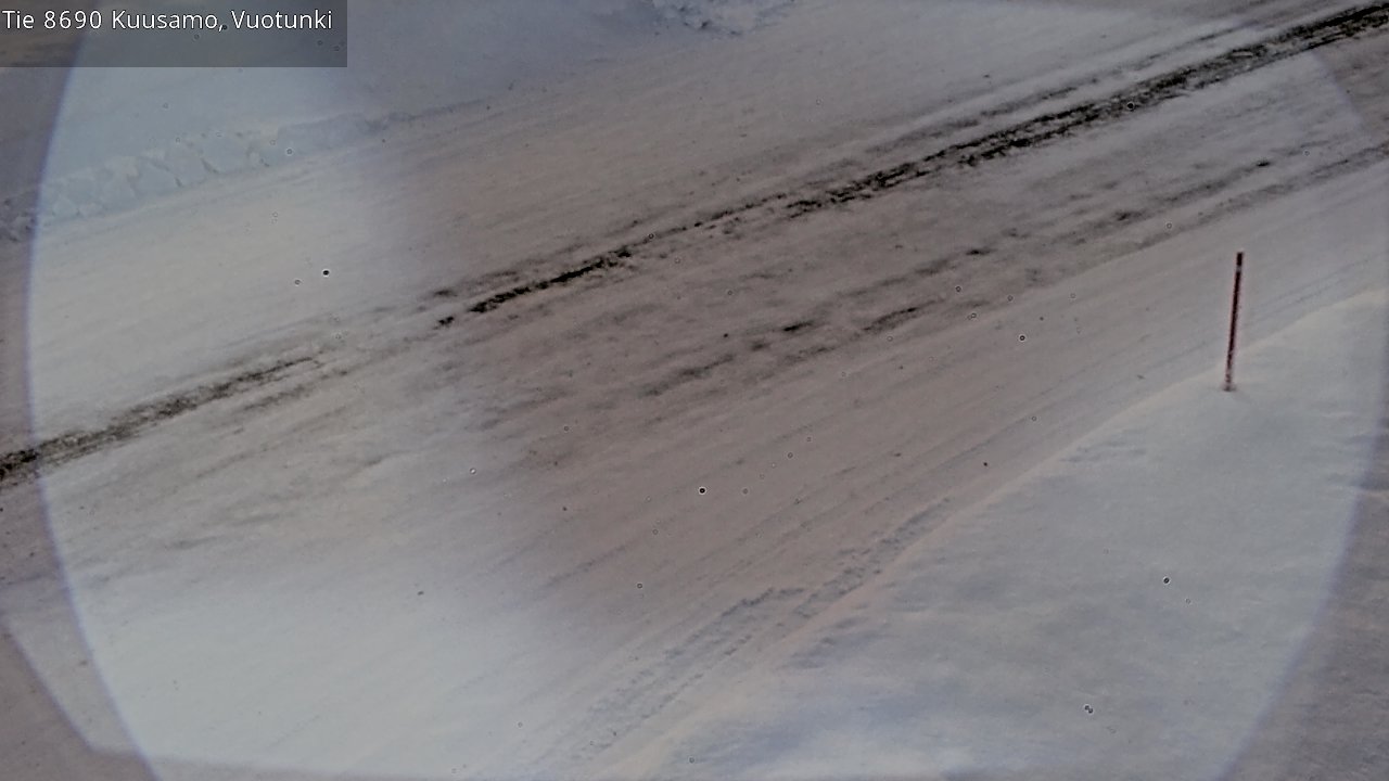 Kelikamerat Kuva Tie 8690 Kuusamo, Vuotunki, Kuusamo, Pohjois-Pohjanmaa