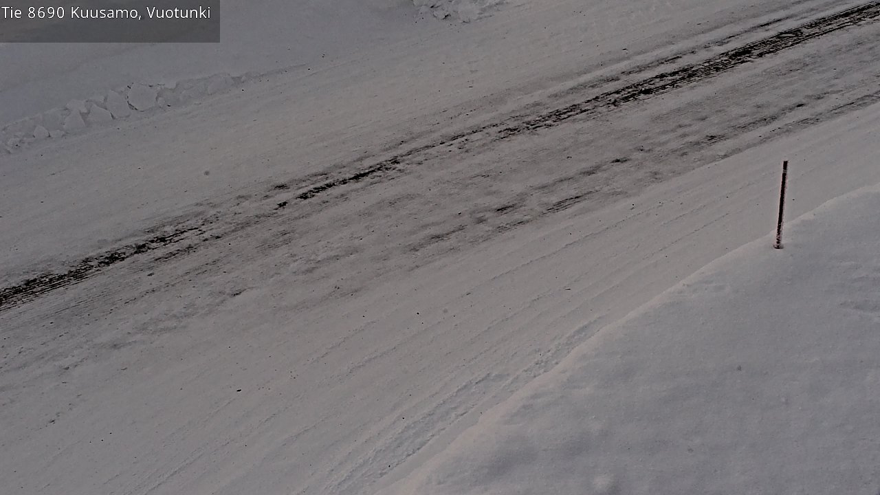 Kelikamerat Kuva Tie 8690 Kuusamo, Vuotunki, Kuusamo, Pohjois-Pohjanmaa