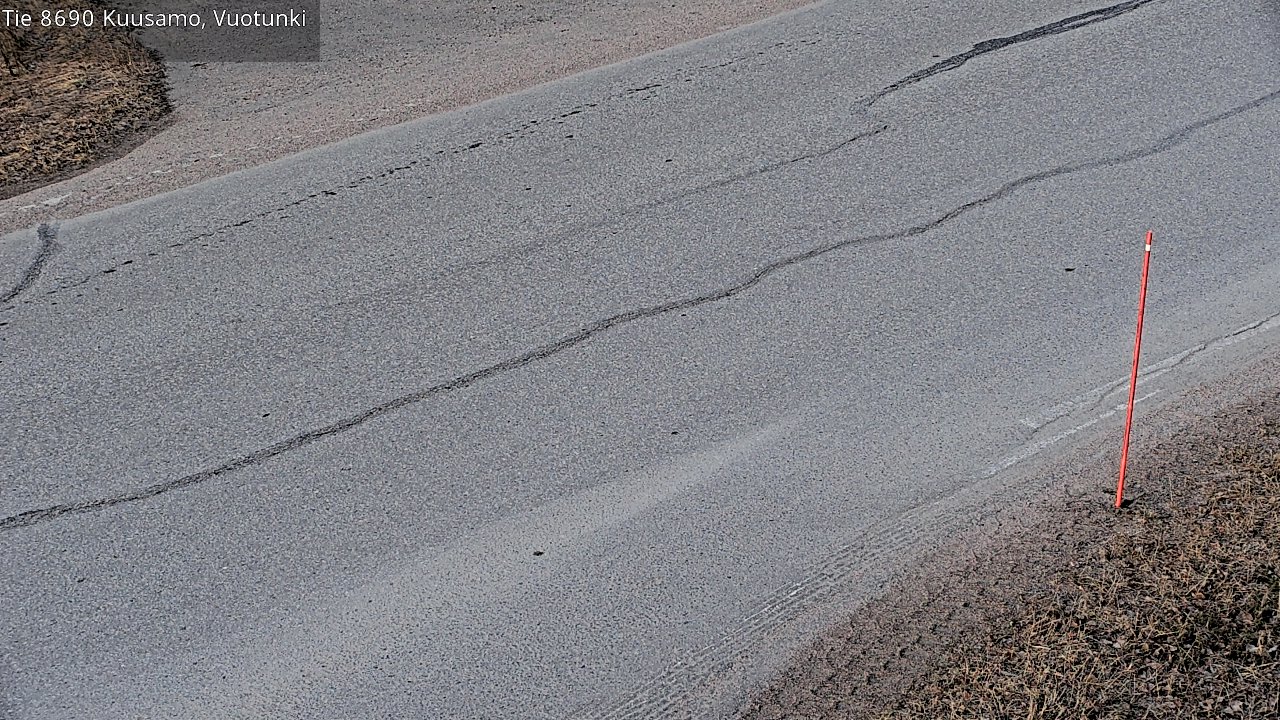 Weather Camera Image Väg 8690 Kuusamo, Vuotunki, Kuusamo, Pohjois-Pohjanmaa