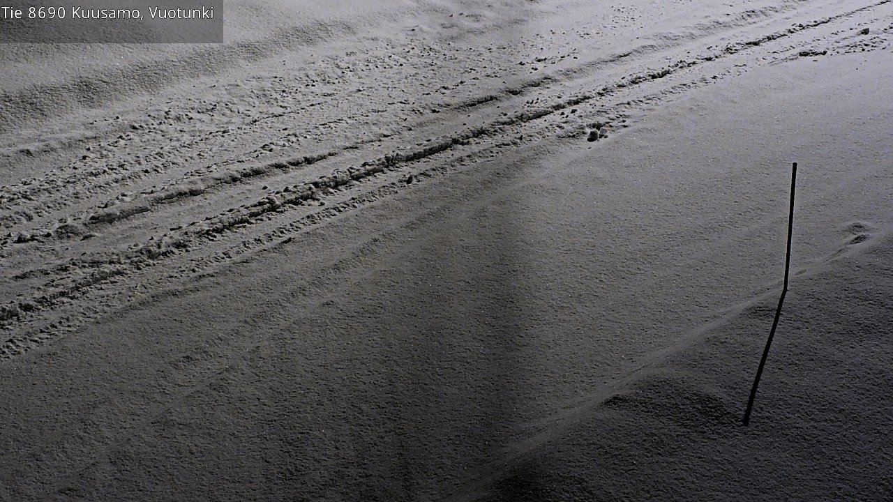 Weather Camera Image Road 8690 Kuusamo, Vuotunki, Kuusamo, Pohjois-Pohjanmaa