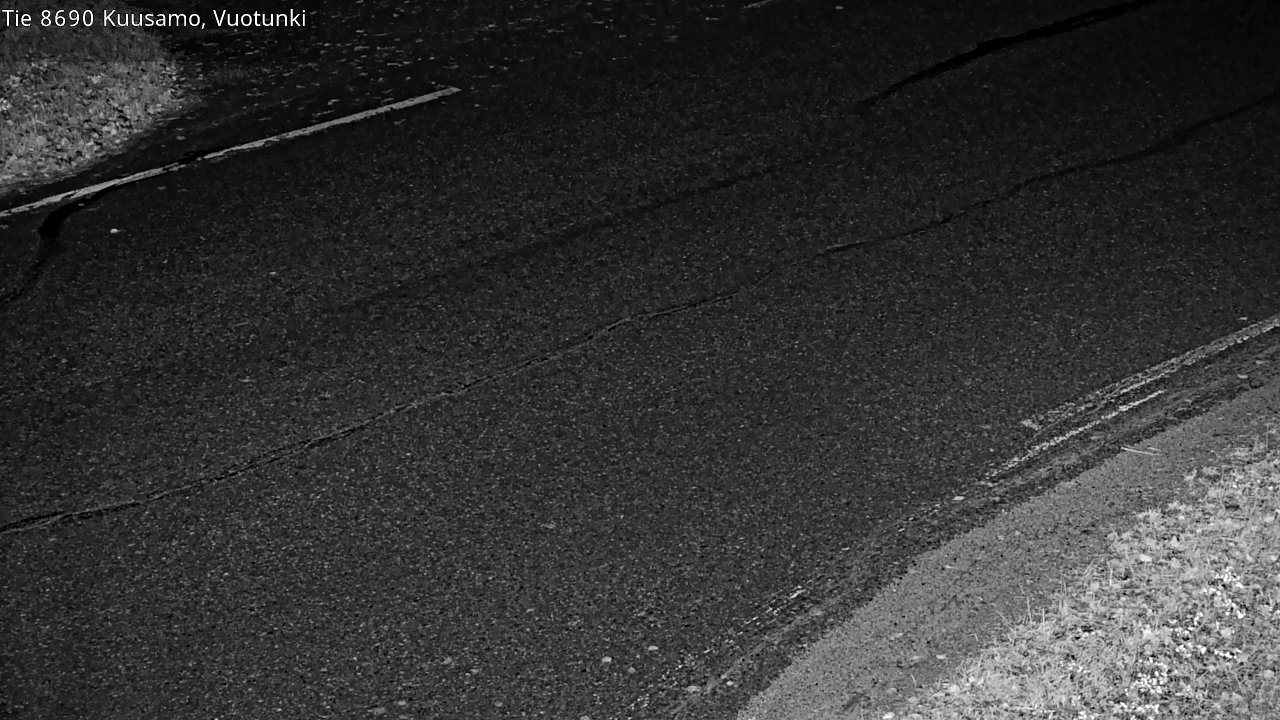 Weather Camera Image Road 8690 Kuusamo, Vuotunki, Kuusamo, Pohjois-Pohjanmaa