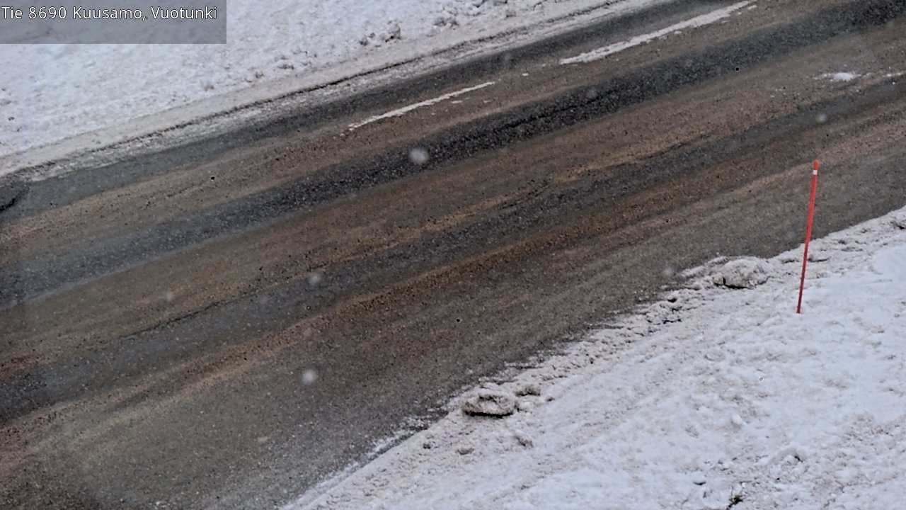 Kelikamerat Kuva Tie 8690 Kuusamo, Vuotunki, Kuusamo, Pohjois-Pohjanmaa