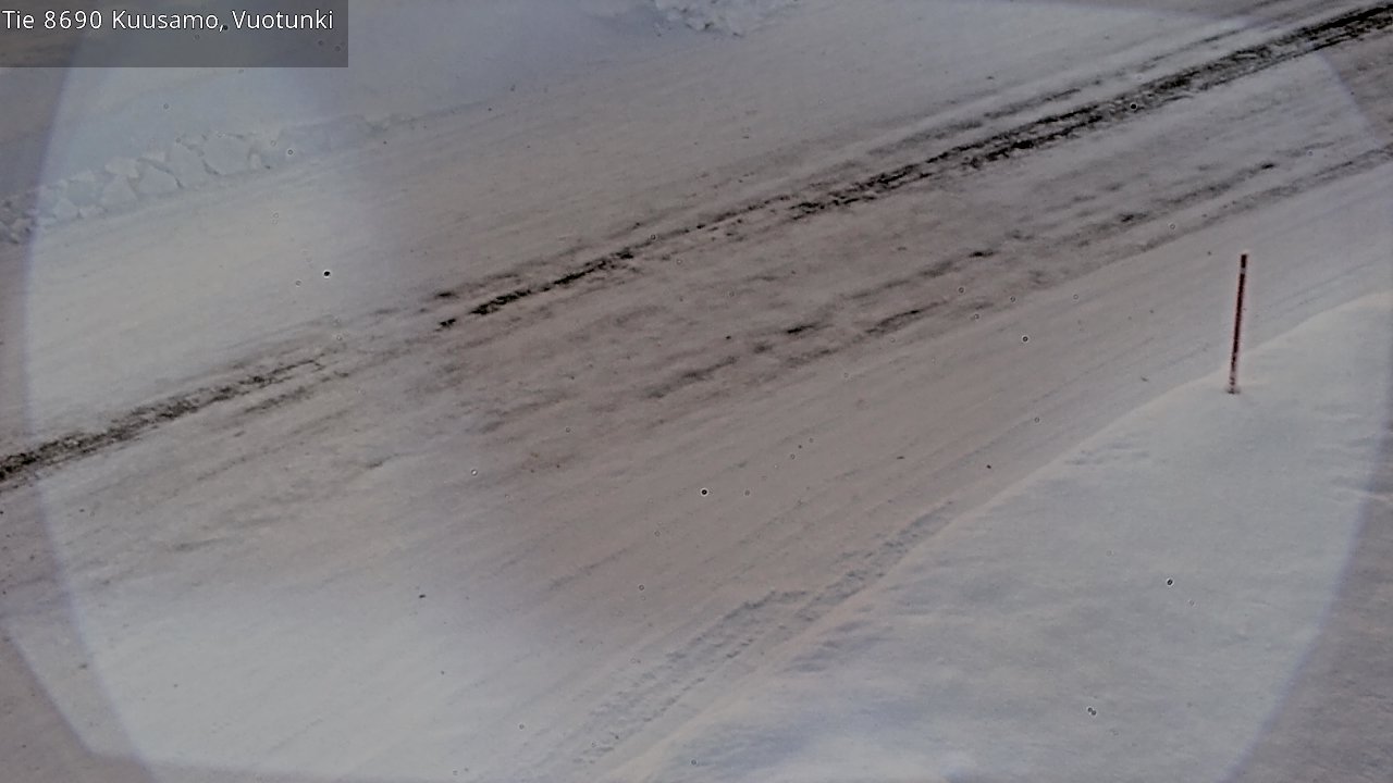 Kelikamerat Kuva Tie 8690 Kuusamo, Vuotunki, Kuusamo, Pohjois-Pohjanmaa