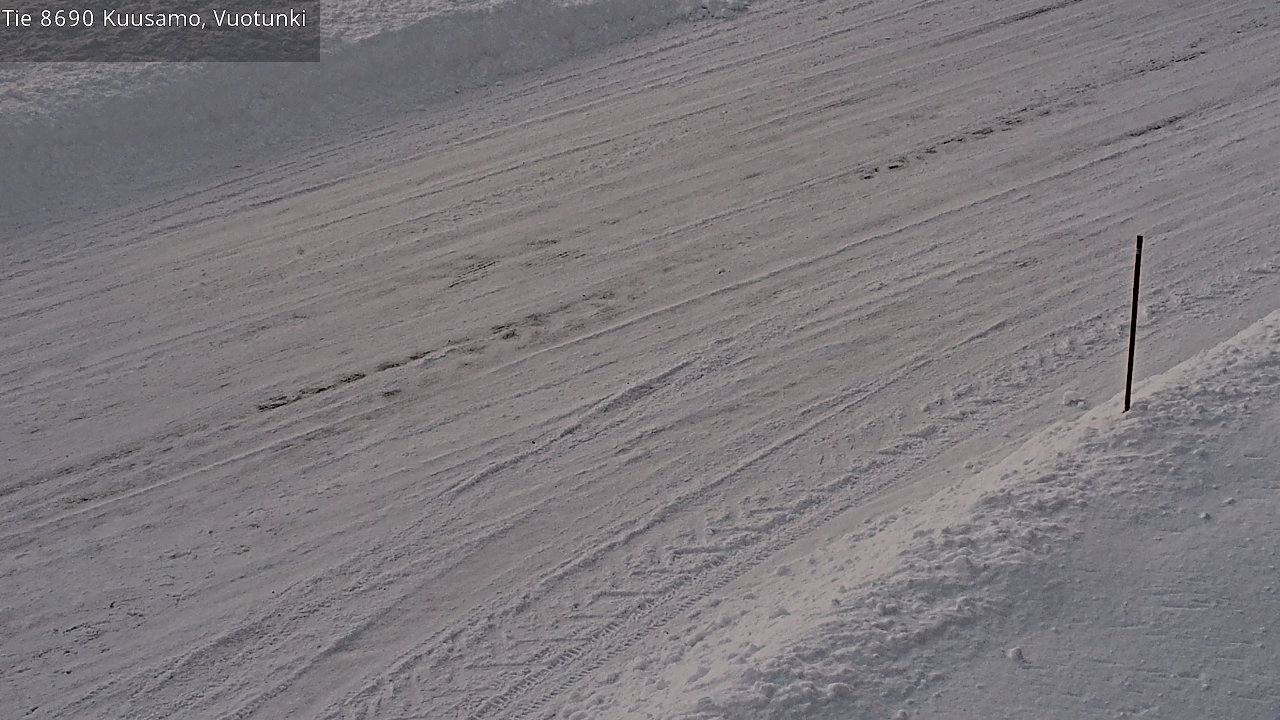 Weather Camera Image Road 8690 Kuusamo, Vuotunki, Kuusamo, Pohjois-Pohjanmaa