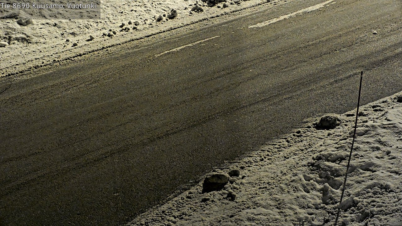 Kelikamerat Kuva Tie 8690 Kuusamo, Vuotunki, Kuusamo, Pohjois-Pohjanmaa