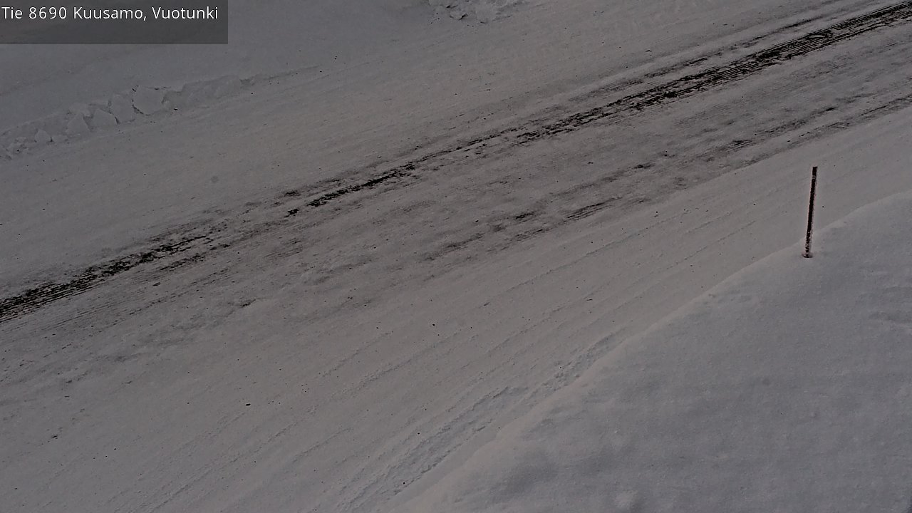 Kelikamerat Kuva Tie 8690 Kuusamo, Vuotunki, Kuusamo, Pohjois-Pohjanmaa