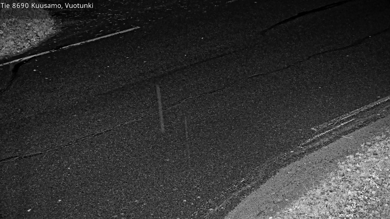 Weather Camera Image Road 8690 Kuusamo, Vuotunki, Kuusamo, Pohjois-Pohjanmaa
