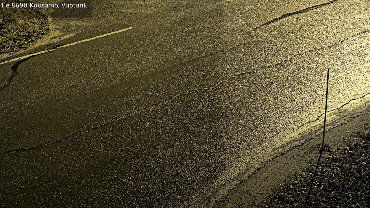 Kelikamerat Kuva Tie 8690 Kuusamo, Vuotunki, Kuusamo, Pohjois-Pohjanmaa