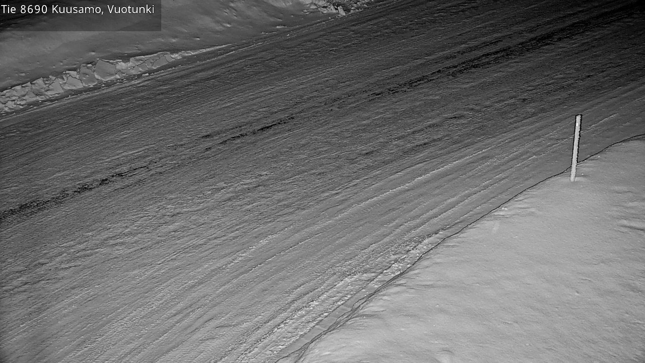 Kelikamerat Kuva Tie 8690 Kuusamo, Vuotunki, Kuusamo, Pohjois-Pohjanmaa