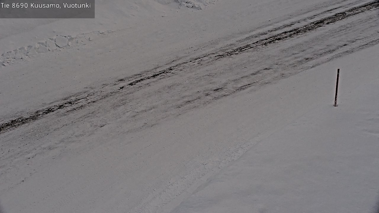 Kelikamerat Kuva Tie 8690 Kuusamo, Vuotunki, Kuusamo, Pohjois-Pohjanmaa