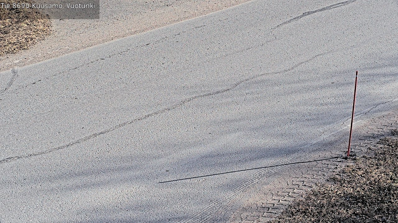 Weather Camera Image Väg 8690 Kuusamo, Vuotunki, Kuusamo, Pohjois-Pohjanmaa