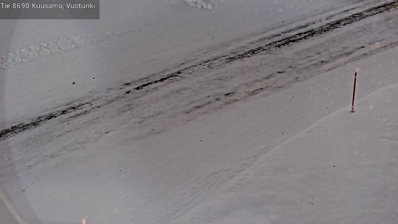 Kelikamerat Kuva Tie 8690 Kuusamo, Vuotunki, Kuusamo, Pohjois-Pohjanmaa